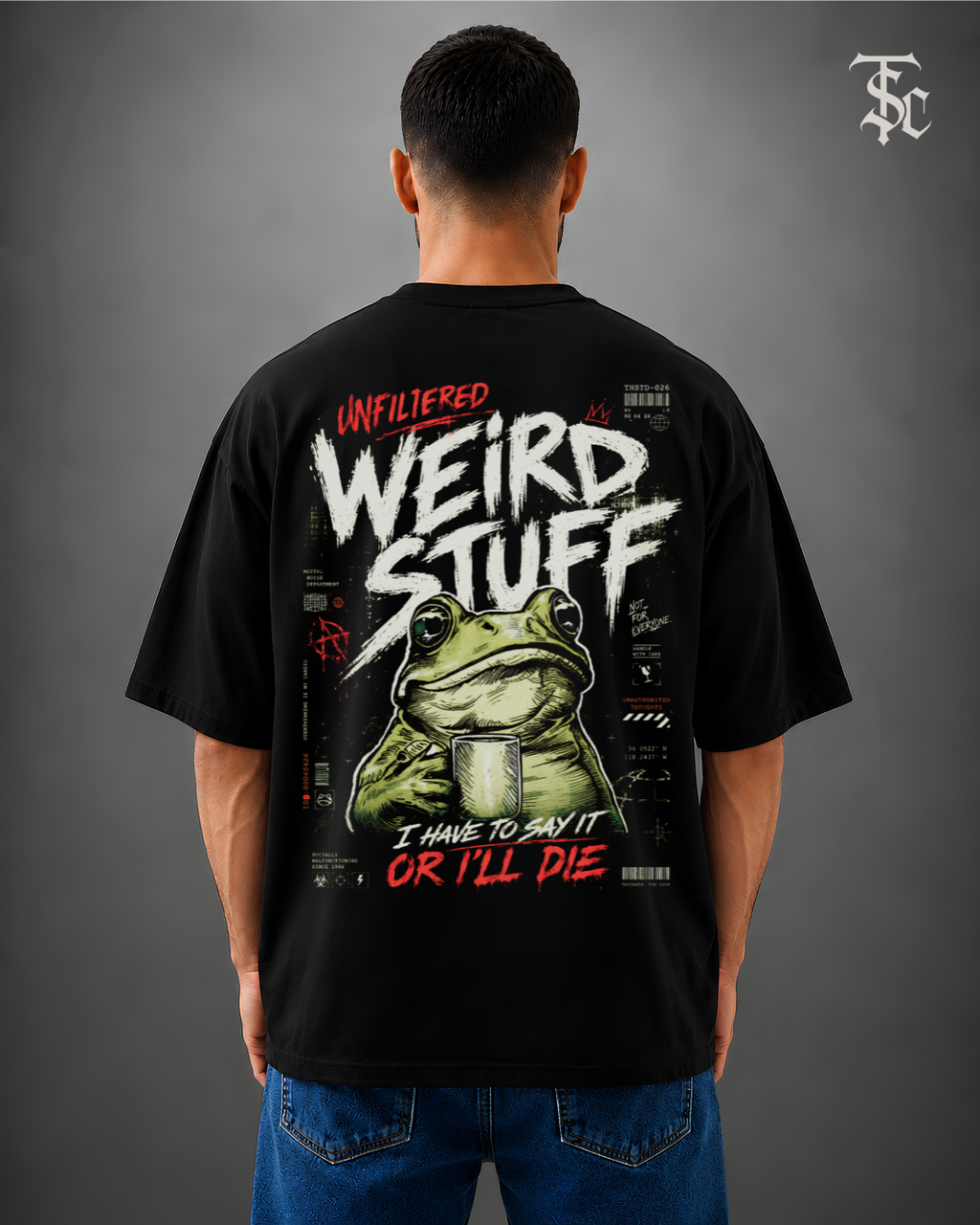 Weird Stuff - Back Print
