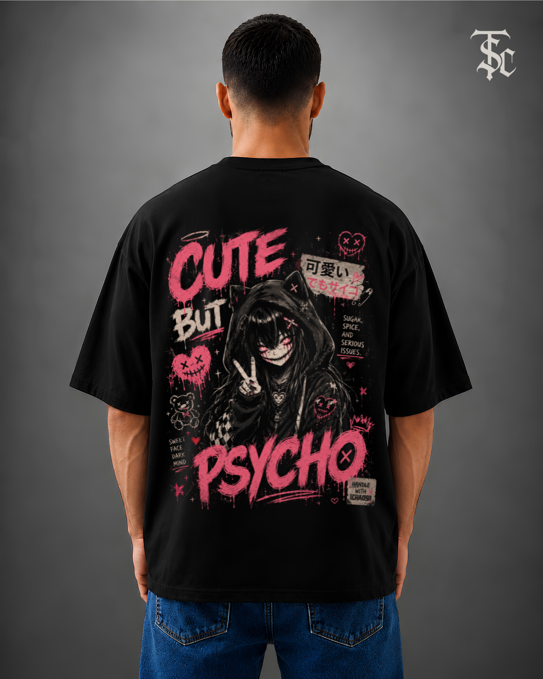 Cute but Psycho - Back Print