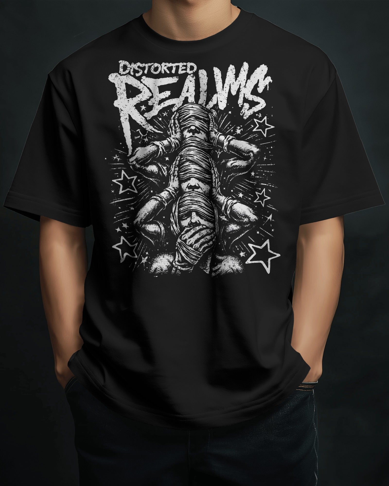 Distorted Realms Oversize T-Shirt
