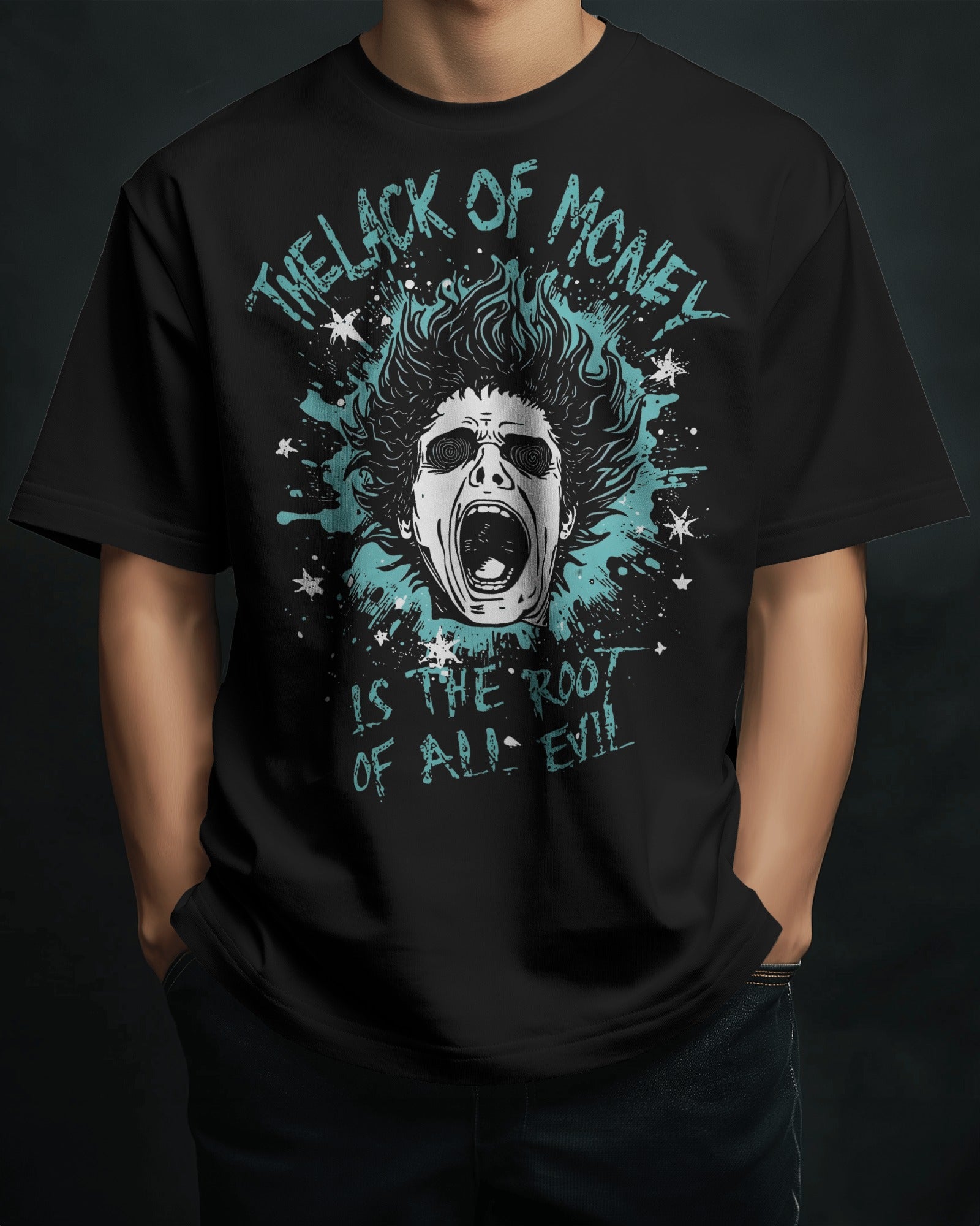 Lack of Money Streetwear Oversize T-Shirt